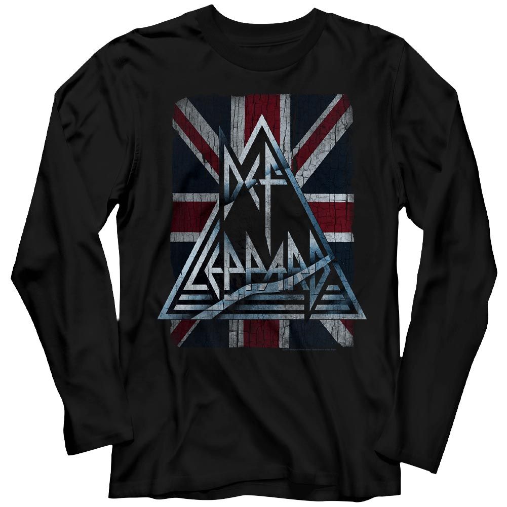 DEF LEPPARD-JACKED UP-BLACK ADULT L/S TSHIRT