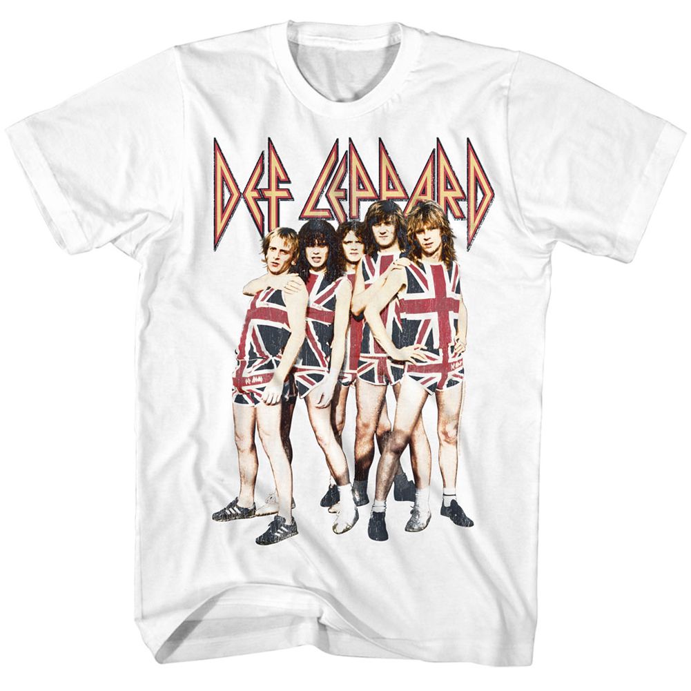DEF LEPPARD-DEFLEPP-WHITE ADULT S/S TSHIRT