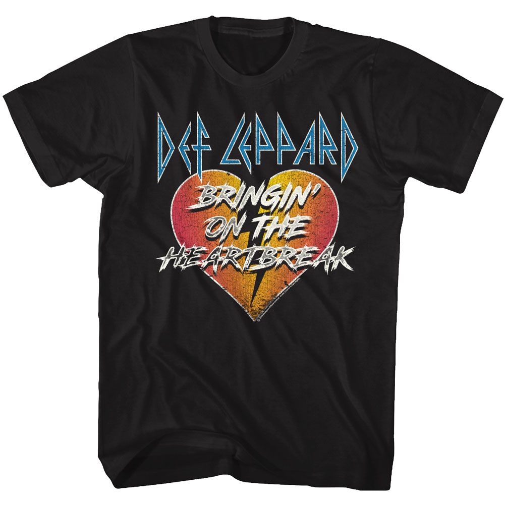 DEF LEPPARD-BRINGIN-BLACK ADULT S/S TSHIRT
