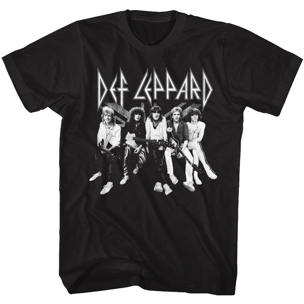DEF LEPPARD-DEFLEP-BLACK ADULT S/S TSHIRT
