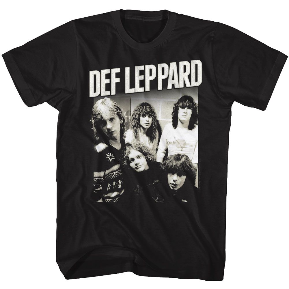 DEF LEPPARD-DEFLEPPARD-BLACK ADULT S/S TSHIRT