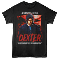 Thumbnail for DEXTER-DEXTER EYES-BLACK ADULT S/S TSHIRT