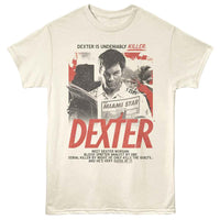 Thumbnail for DEXTER-DEXTER A KILLER SERIES ALT VERSION-NATURAL ADULT S/S TSHIRT