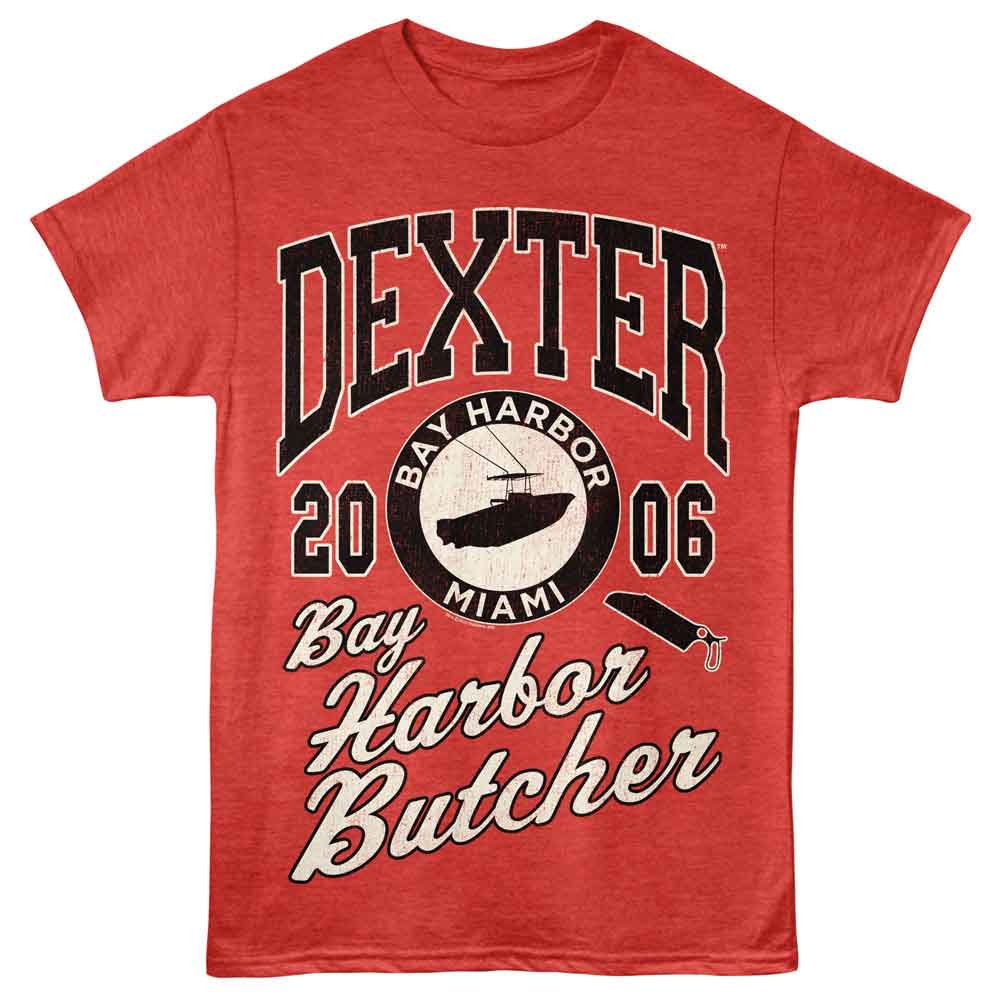 DEXTER-DEXTER ATHLETIC-RED HEATHER ADULT S/S TSHIRT