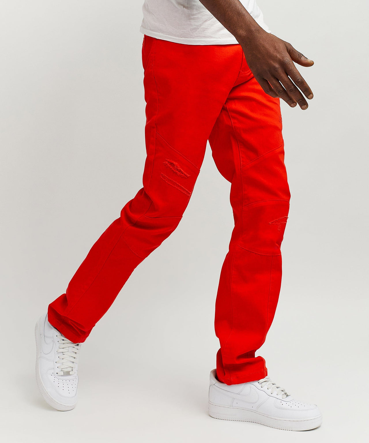 Adamson Denim Jeans - Red