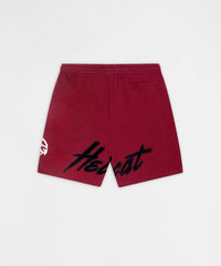 Thumbnail for Hellcat Fleece Short - Burgundy