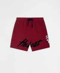 Thumbnail for Hellcat Fleece Short - Burgundy