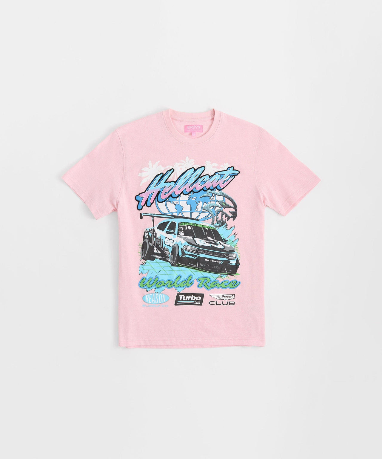 Hellcat Racing Box T-Shirt - Pink