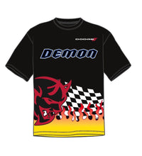 Thumbnail for Dodge Demon Racing T-Shirt - Black 1