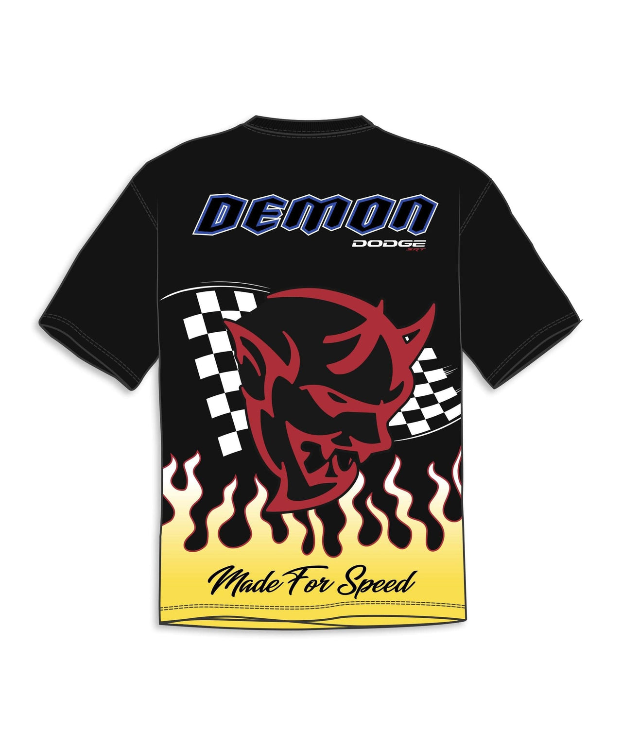 Dodge Demon Racing T-Shirt - Black 1