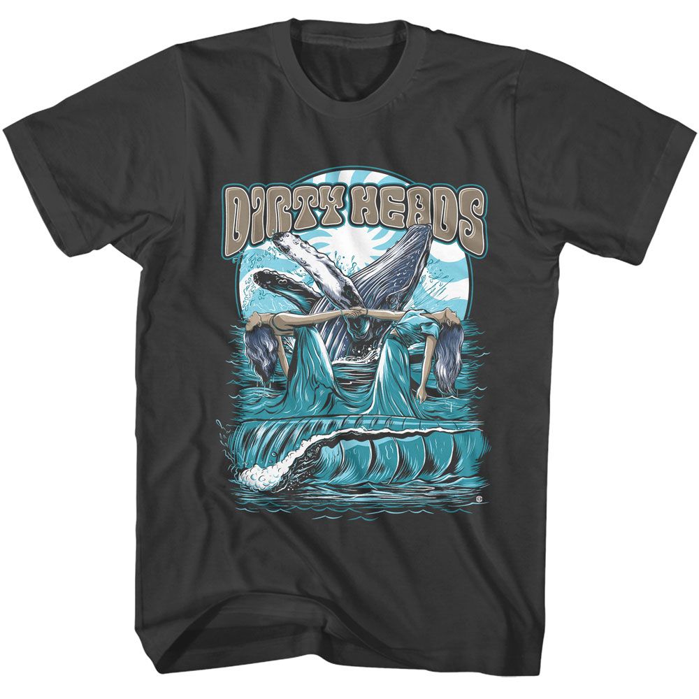 DIRTY HEADS-DIRTY HEADS WHALE-SMOKE ADULT S/S TSHIRT