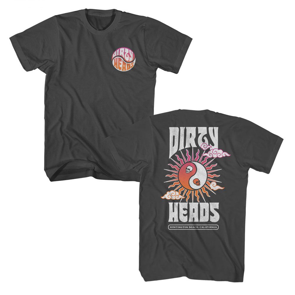 DIRTY HEADS-DIRTY HEADS SUN SKULLS-SMOKE ADULT S/S TSHIRT ***F&B***