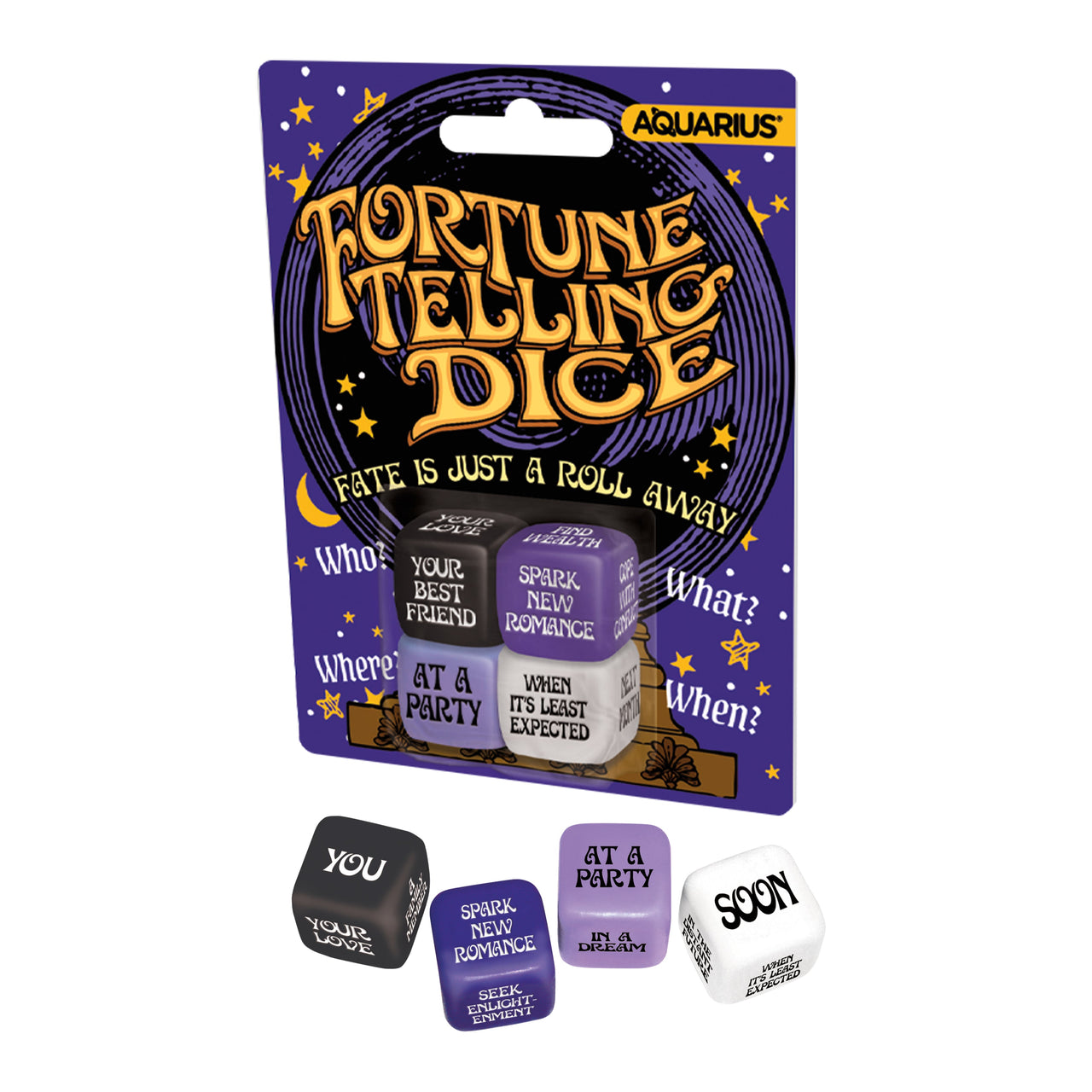 Fortune Telling Dice Rolling Game (4 Dice) – 6 PC PPK