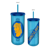 Thumbnail for Disney Hercules Framed  20oz. Plastic Tall Cold Cup w/ Lid and Straw – 12 pc ppk ($5.25 each)