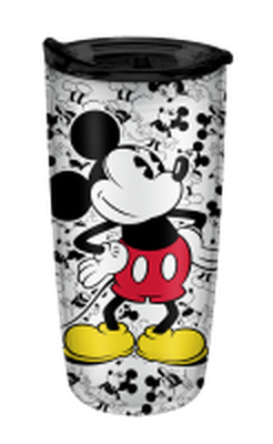 Disney Mickey and Minnie Pose Over Toss 20oz Double Wall Travel Tumbler w/ Slide Close Lid – 12 pc ppk ($4.75 each)