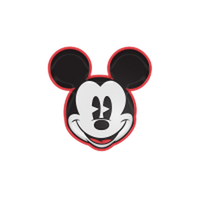 Thumbnail for Mickey Happy Face  Sculpted Ceramic Spoon Rest – 24 pc ppk ($6.25 each)