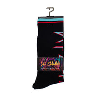 Thumbnail for DEF LEPPARD LOGO BLACK CREW, 1 PAIR