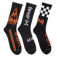 Thumbnail for DEF LEPPARD ASSORTED CREW 3 PAIR