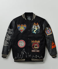 Thumbnail for Def Leppard Hysteria Tour Varsity Jacket