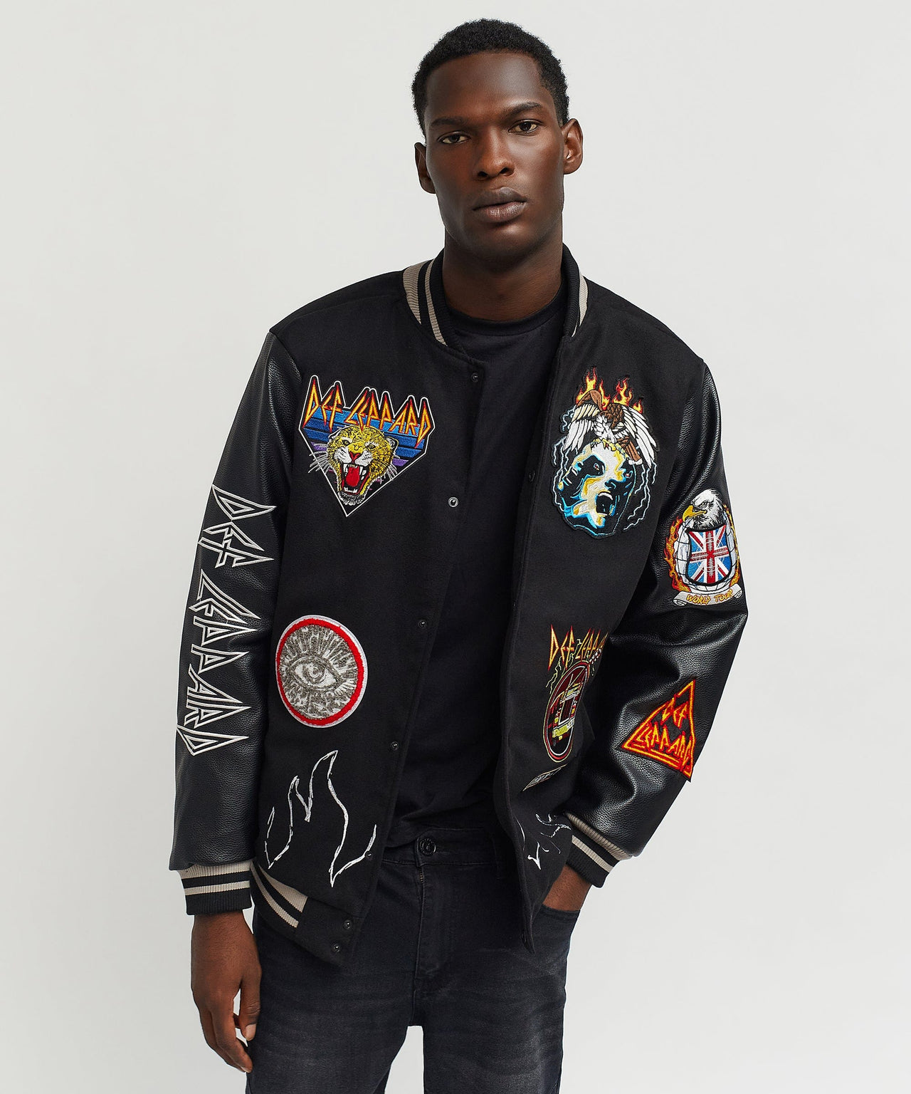 Def Leppard Hysteria Tour Varsity Jacket