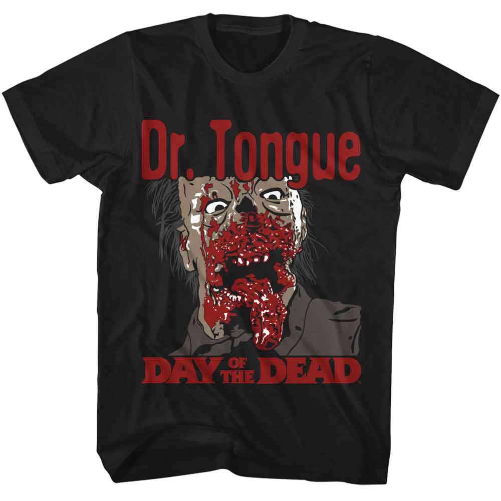 DAY OF THE DEAD-DOTD DR TONGUE-BLACK ADULT S/S TSHIRT