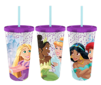 Thumbnail for Disney Princess Group Shot Castle  32oz Confetti Cold Cup – 12 pc ppk ($7.50 each)