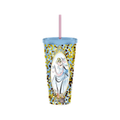 Disney Princess Cinderella In Mirror 32oz Confetti Cold Cup – 12 pc ppk ($7.50 each)