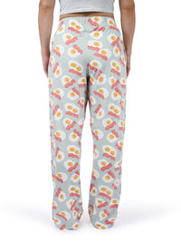 Thumbnail for Eggs & Bacon Pajama Pants back view