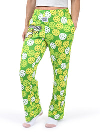 Thumbnail for Pickleball Lounge Pants side angle view