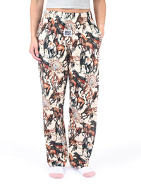 Thumbnail for Rustic Horse Pajama Pants front view