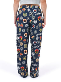 Thumbnail for Bigfoot Stickers Pajama Pants back view