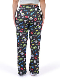 Thumbnail for Eat, Sleep, Game, Repeat Lounge Pants back view