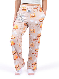 Thumbnail for Smores Lounge Pants side angle view