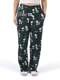 Thumbnail for Snoopy Golf Pajama Pants front view