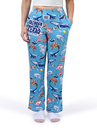Thumbnail for Protect Our Oceans Lounge Pants front view