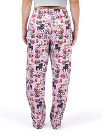 Thumbnail for Glam Cowgirl Pajama Pants back view