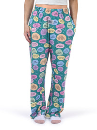 Thumbnail for Positive Affirmations Pajama Pants front view
