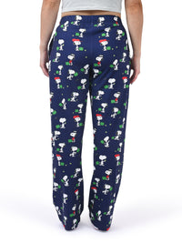 Thumbnail for Snoopy Pickleball Pajama Pants back view