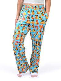 Thumbnail for Duck Around Pajama Pants side angle view