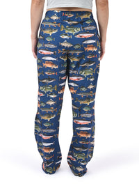 Thumbnail for The Fish Whisperer Pajama Pants back view
