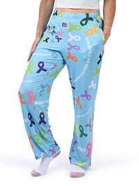 Thumbnail for Cancer Warrior Hope Lounge Pants side angle
