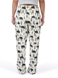 Thumbnail for Take a Hike Bear Lounge Pants back view