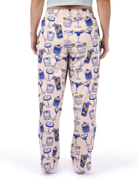 Thumbnail for Emotional Support Beverage Pajama Pants back view