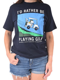 Thumbnail for Snoopy Golf Short Sleeve T-Shirt front view