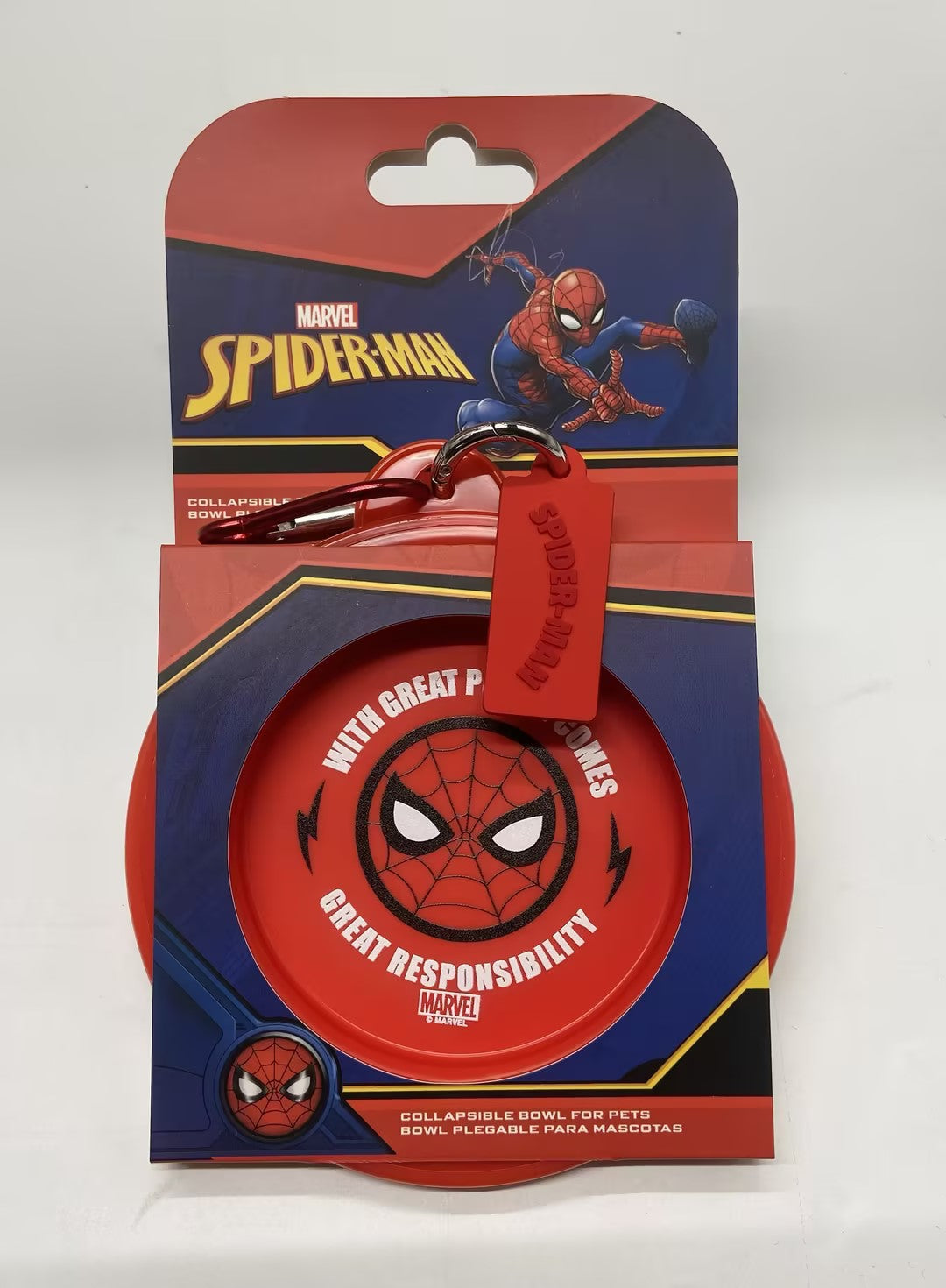CLANDY - Collapsible Bowl - Spiderman- 12 PC PPK ($3.00 EACH)