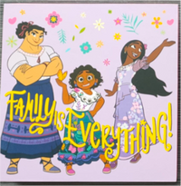 Thumbnail for Disney Encanto Family is Everything Glitter  Box Sign Wall Art 6