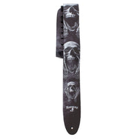Thumbnail for ALCHEMY THE SCREAM PRINTED LEATHER GUITAR STRAP