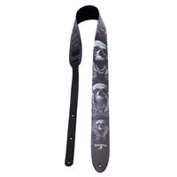 Thumbnail for ALCHEMY THE SCREAM PRINTED LEATHER GUITAR STRAP