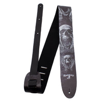 Thumbnail for ALCHEMY THE SCREAM PRINTED LEATHER GUITAR STRAP