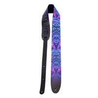 Thumbnail for DAVID BOLLT ELECTRIC DEEP PRINTED LEATHER GUITAR STRAP